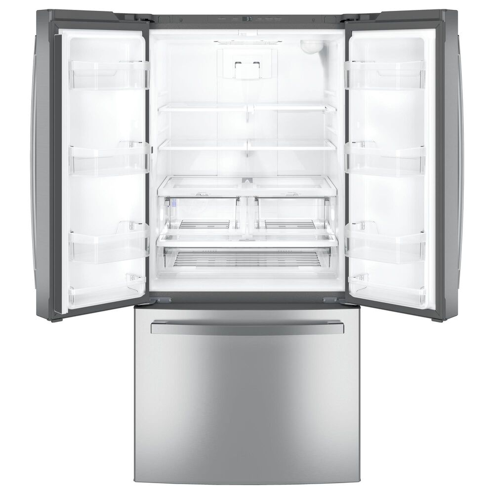 GE Appliances 24.7 Cu. Ft. French-Door Refrigerator with Internal Water Dispenser in Fingerprint Resistant Stainless Steel, , large