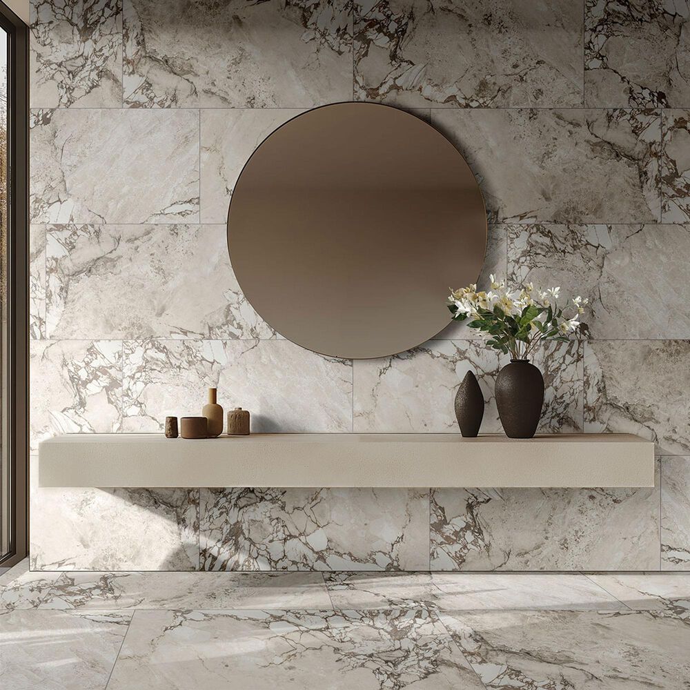 MS International Via Stazione 24" x 48" Porcelain Tile, , large