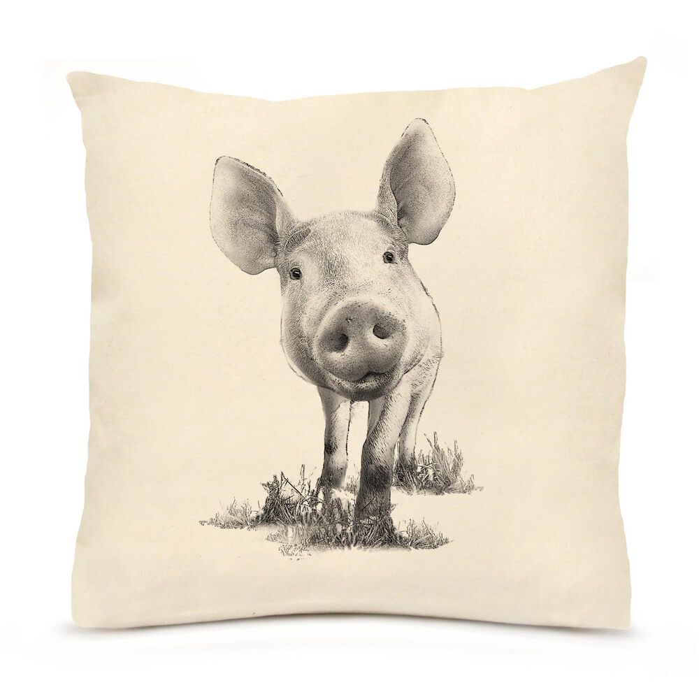 Eric & Christopher Piglet #3 Pillow, , large