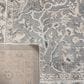 Safavieh Isabella 4" x 6" Grey and Dark Grey Area Rug, , large