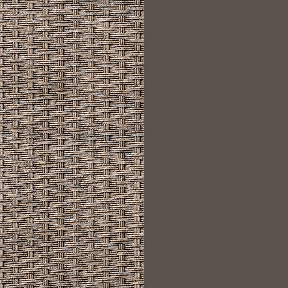 Ebel Outdoor Furniture Corte Patio Club Chair in Cocoa and Hazel, , large