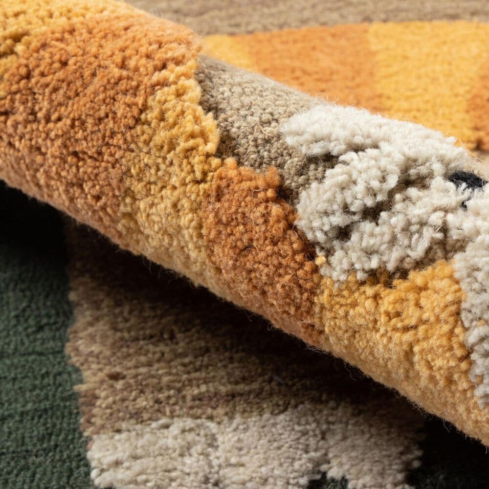 Novogratz Atticus ATC-1 5&#39; x 7&#39; Green Area Rug, , large