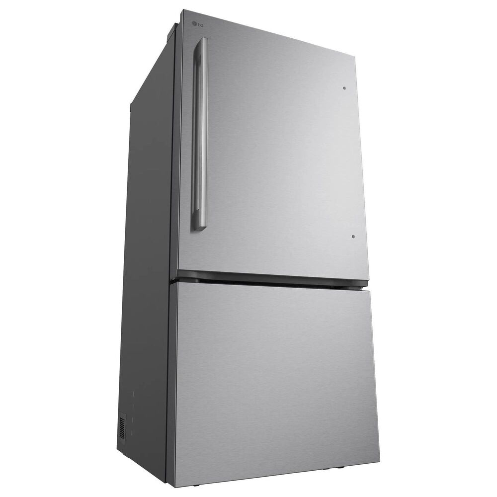 LG 26 Cu. Ft. Bottom Freezer Refrigerator in Stainless Steel, , large