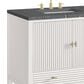 James Martin Vanities Myrrin 36" Vanity in Bright White with 3 cm Parisien Bleu Quartz Top, , large