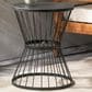 Hearth and Haven Lassen Patio Side Table in Black, , large