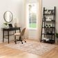 Linon Home Decor Charlotte Writing Desk in Black, , large