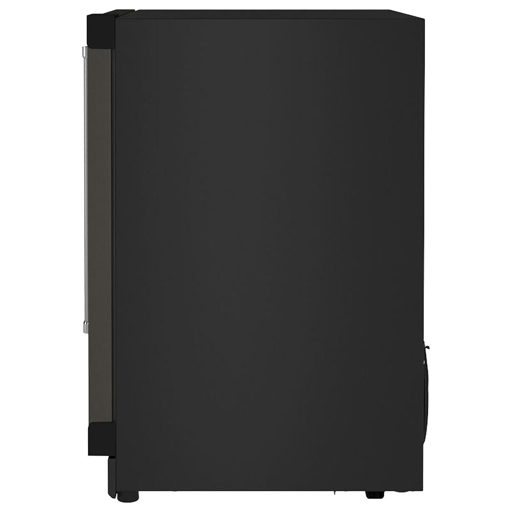 KitchenAid 24&quot; Undercounter Refrigerator with Glass Door in Black Stainless Steel, , large