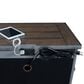 Riva Ridge Caraway 2-Drawer Traditional Nightstand in Slate Gray, , large