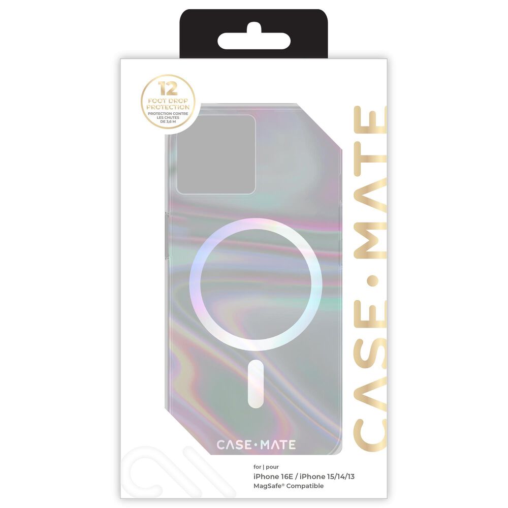 Case-Mate MagSafe Case for Apple iPhone 16e/15/14/13 in Soap Bubble, , large