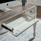Belle Furnishings Magnolia Manor Writing Desk in Antique White, , large
