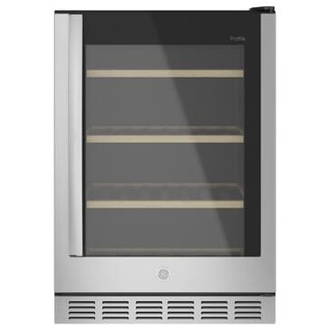GE Profile 5.1 Cu. Ft. Beverage Center Cooler in Stainless Steel, , large