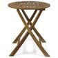 Hearth and Haven Hillside 3-Piece Outdoor Bistro Set in Brown and Black, , large