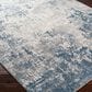 Surya Alpine 6"7" x 9"6" Blue, Medium Gray, Charcoal, Gray and Off-White Area Rug, , large