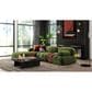Jennifer Taylor Home Marcel Cocktail Ottoman in Olive Green, , large