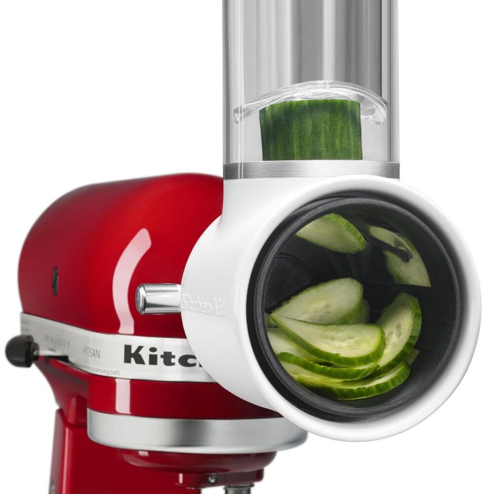 KitchenAid Fresh Prep Slicer/Shredder Attachment in White, , large