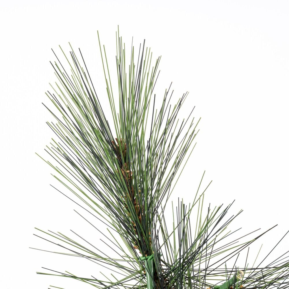 The Gerson Company 5&#39; Pre-Lit Artificial Christmas Tree in Green, , large