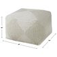 Uttermost Sovanna Pouf in Ivory, , large
