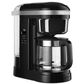 KitchenAid 12 Cup Drip Coffee Maker with Spiral Showerhead in Onyx Black, , large