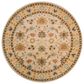 Surya Caesar 8" Round Light Beige, Tan, Brown, Burnt Orange, Olive, and Light Gray Area Rug, , large