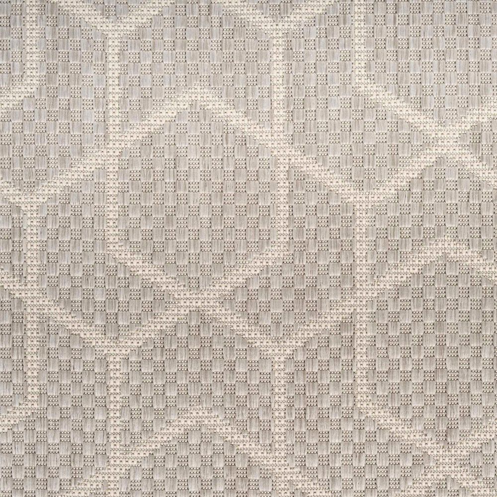Nourison Horizon HOZ01 Grey 10&#39; x 14&#39; Indoor/Outdoor Area Rug, , large