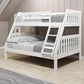 Forest Grove Twin/Full Bunkbed in White, , large