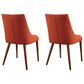 Valor Living Palmer Side Chair with Tangerine Cushion (Set of 2), , large