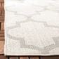 Safavieh Bermuda BMU804A 2" x 8" Ivory and Light Grey Indoor/Outdoor Area Performance Rug, , large