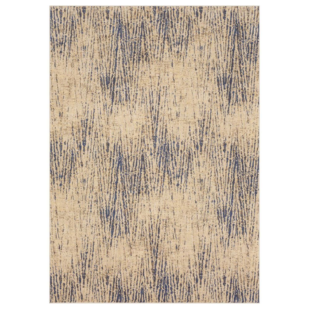 Drew and Jonathan Home Vanguard Intrepid 2"4" x 7"10" Periwinkle Runner, , large