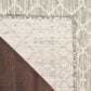 Nourison Positano Southwestern Light Grey 5" x 7" Indoor/Outdoor Area Rug, , large