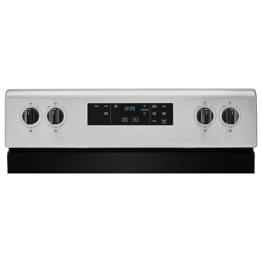 Whirlpool 4.8 Cu. Ft. Freestanding Electric Range with Self-Cleaning in Stainless Steel, , large
