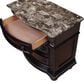 Crown Mark Stanley Nightstand in Rich Brown, , large