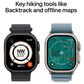 Apple Watch Ultra 3 (GPS+Cellular) 49mm Titanium Case with Light Blue Alpine Loop - Small in Natural and 2-Year AppleCare+, , large