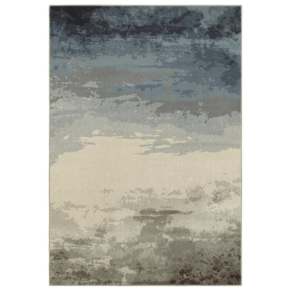 Oriental Weavers Linden 7803A 1'10" x 3' Blue Area Rug, , large