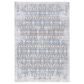 Safavieh Craft CFT939F 4"5" x 6"5" Grey and Gold Area Rug, , large