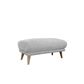 37B Charles Ottoman in Fancy Gray, , large