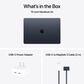 Apple MacBook Air 15-inch Laptop M4 chip - 10 Core CPU - 10 Core GPU - 16GB Memory - 512GB SSD - Midnight (Latest Model), , large