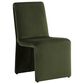 Club Collection By Sunpan Cascata Side Chair in Moss Green, , large
