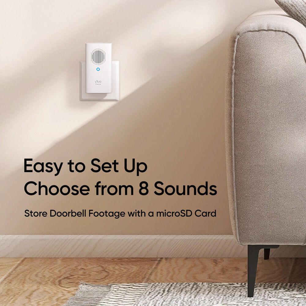 eufy Security Chime for E340 Video Doorbells in White, , large