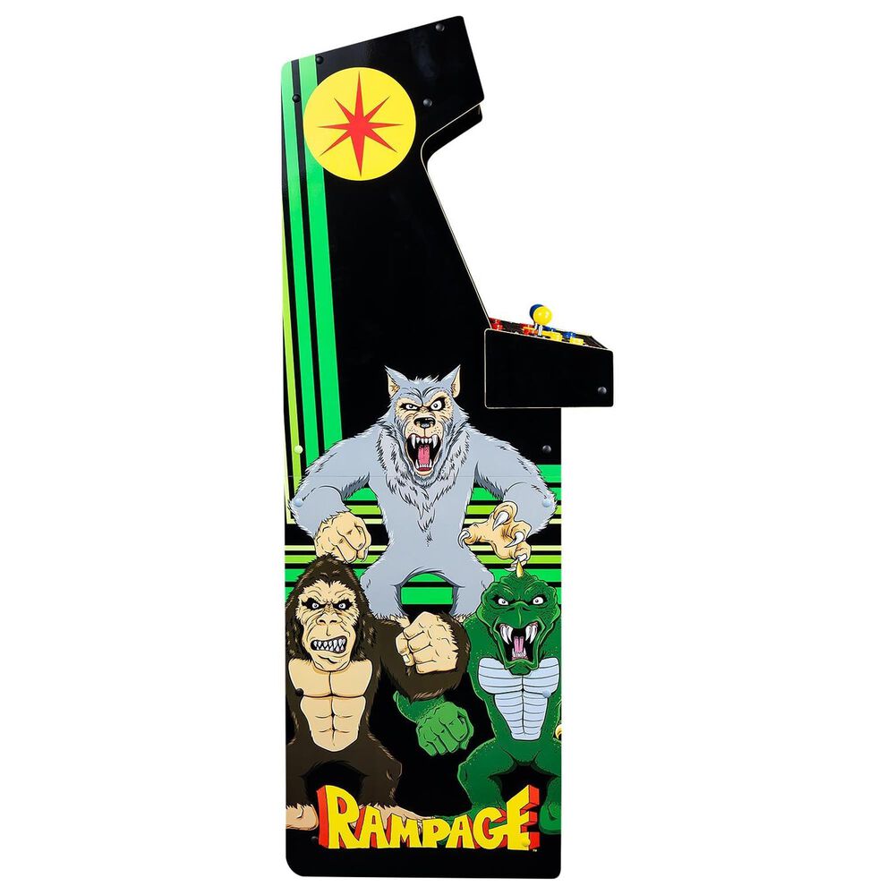 Arcade1Up Joust &amp; Rampage Deluxe Arcade Machine in Multicolor, , large