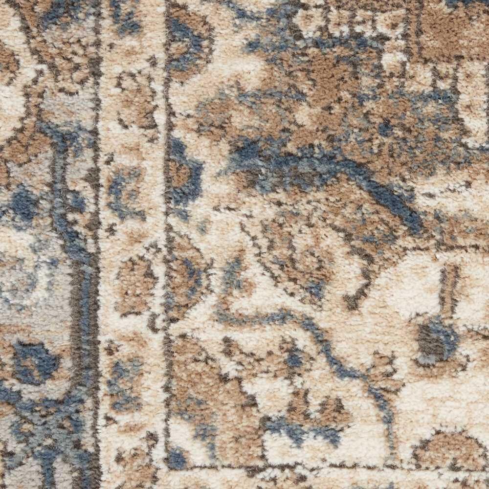Nourison Quarry QUA05 10&#39; x 14&#39; Beige and Grey Area Rug, , large