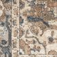 Nourison Quarry QUA05 10" x 14" Beige and Grey Area Rug, , large