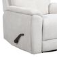 Flexsteel Refined Manual Swivel Gliding Recliner in Pearl, , large