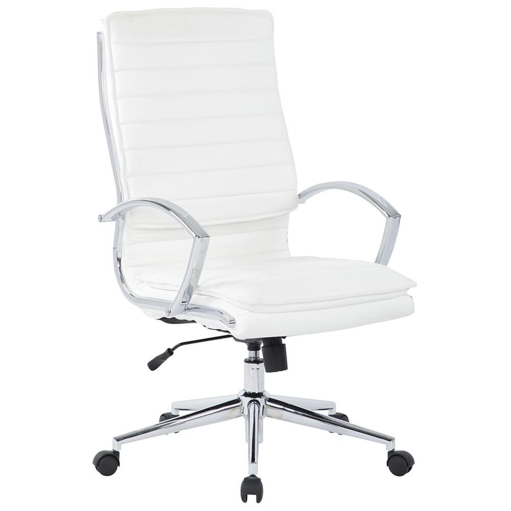 Valor Living Managers Chair in White, , large