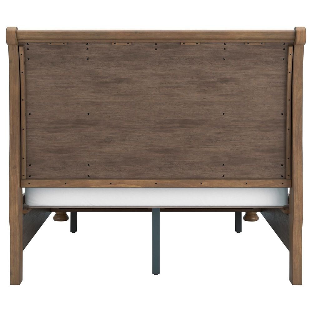 Ashley Feddinger 3-Piece Queen Storage Bedroom Set in Chestnut Brown, , large