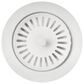 Blanco Metal Waste Flange in White, , large