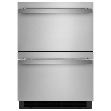 Jenn-Air Noir 24" Double Drawer Refrigerator in Stainless Steel, , large