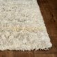 Kas Oriental Rugs Merino Horizon 3"9" x 5"11" Ivory and Grey Area Rug, , large