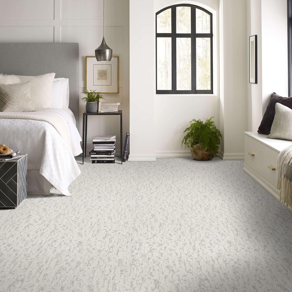 Shaw Calm Expression Carpet in Aspen White, , large