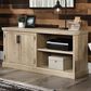 Sauder Aspen Post Credenza Desk in Prime Oak, , large