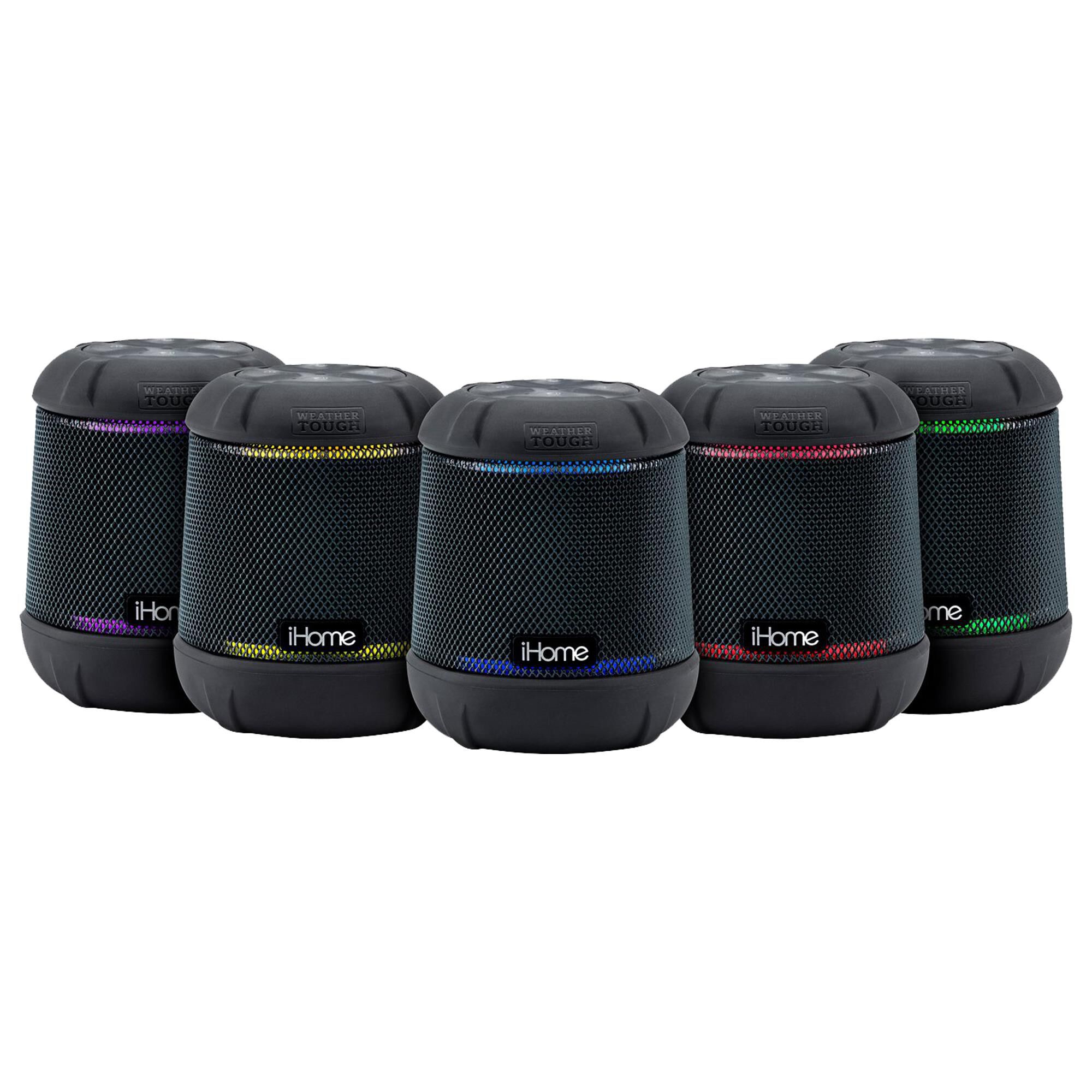 Ihome bluetooth sale rechargeable waterproof speaker